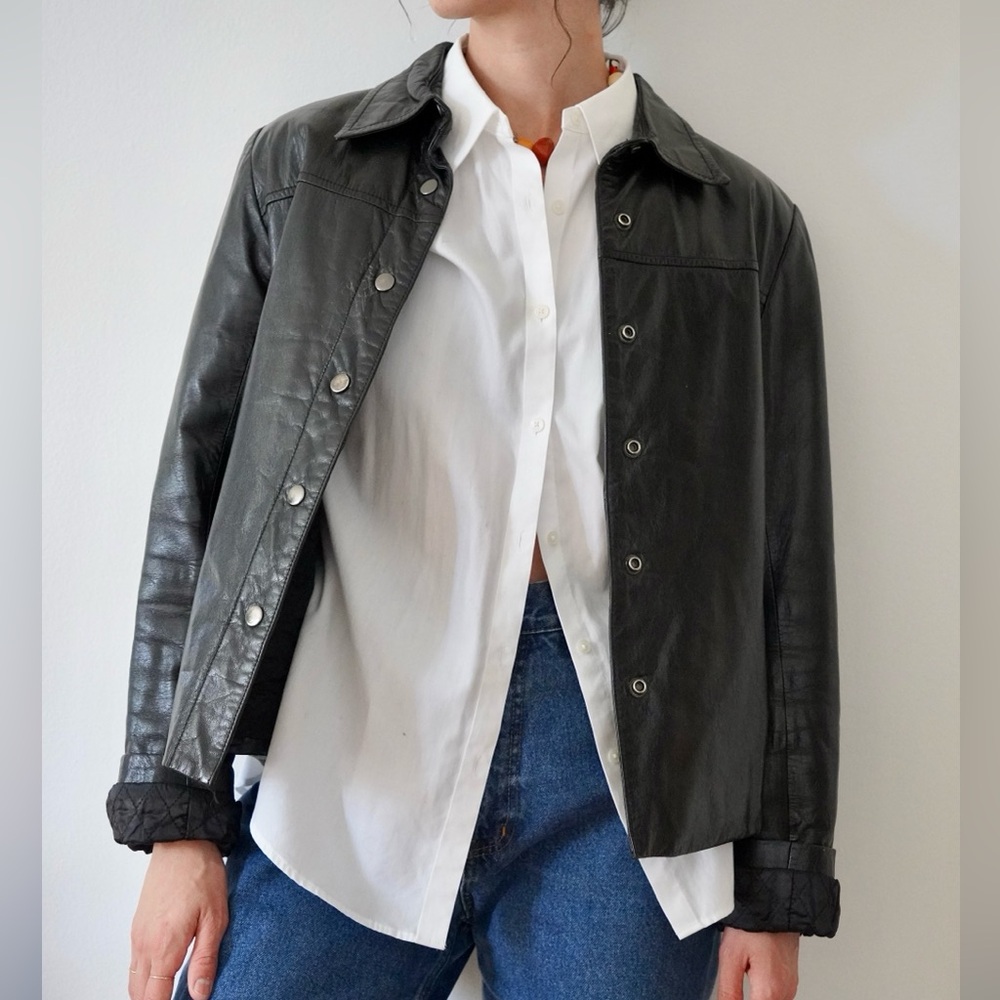 Danier Leather Jacket with Quilted Interior